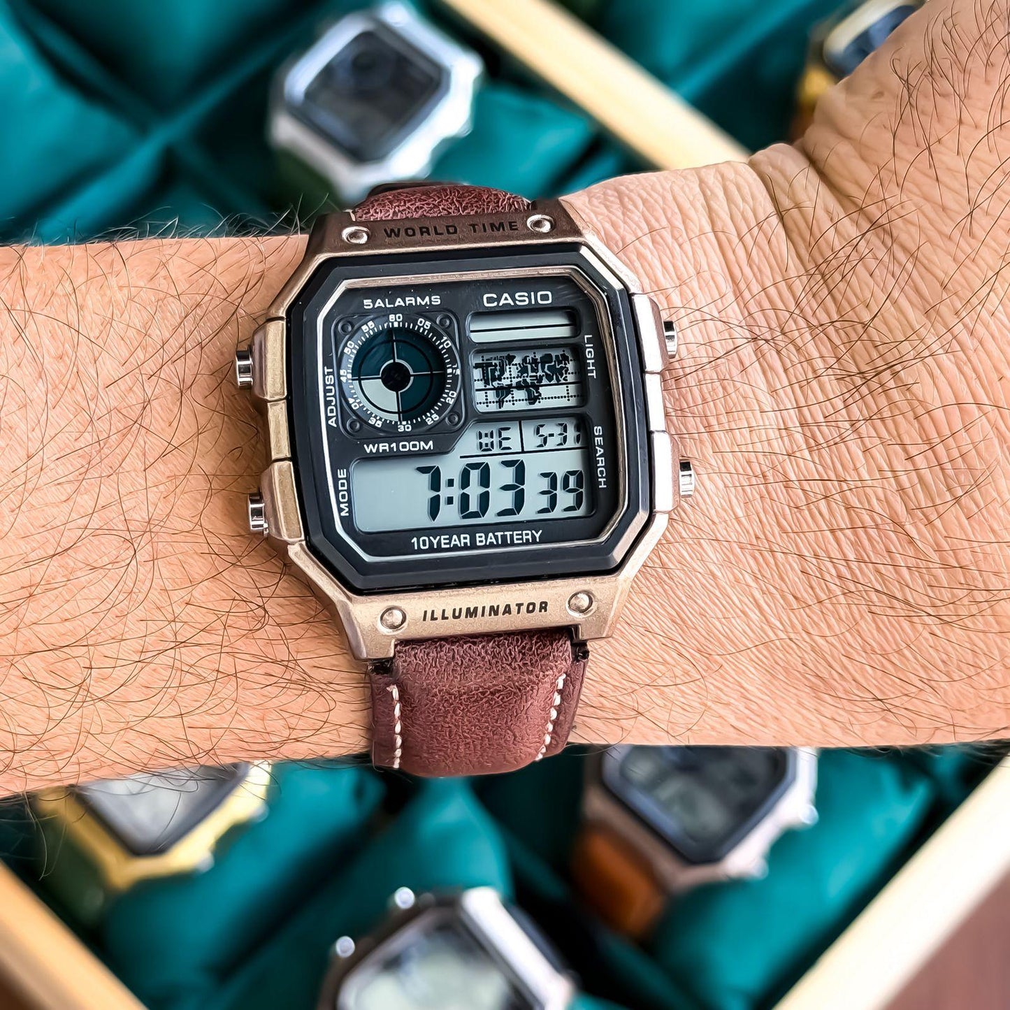 CASI_O 1200 LEATHER BELT ( golden brown )