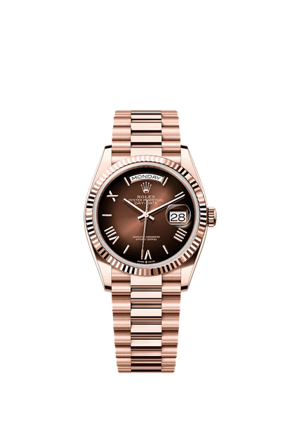 Role_x Rose Gold Brown Dial Watch Regular price