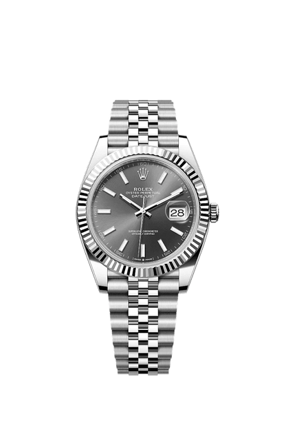 Role_x Datejust Silver Grey Dial Watch