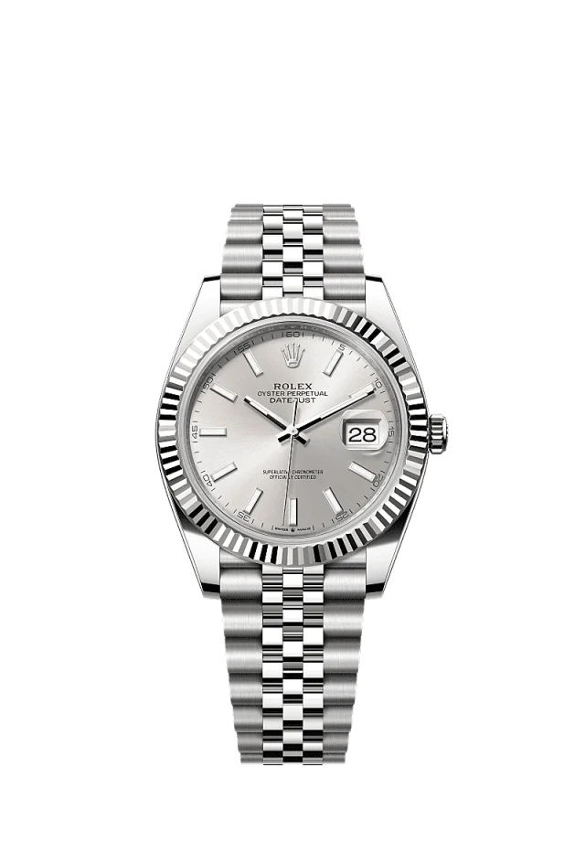 Role_x Datejust Silver Dial Watch