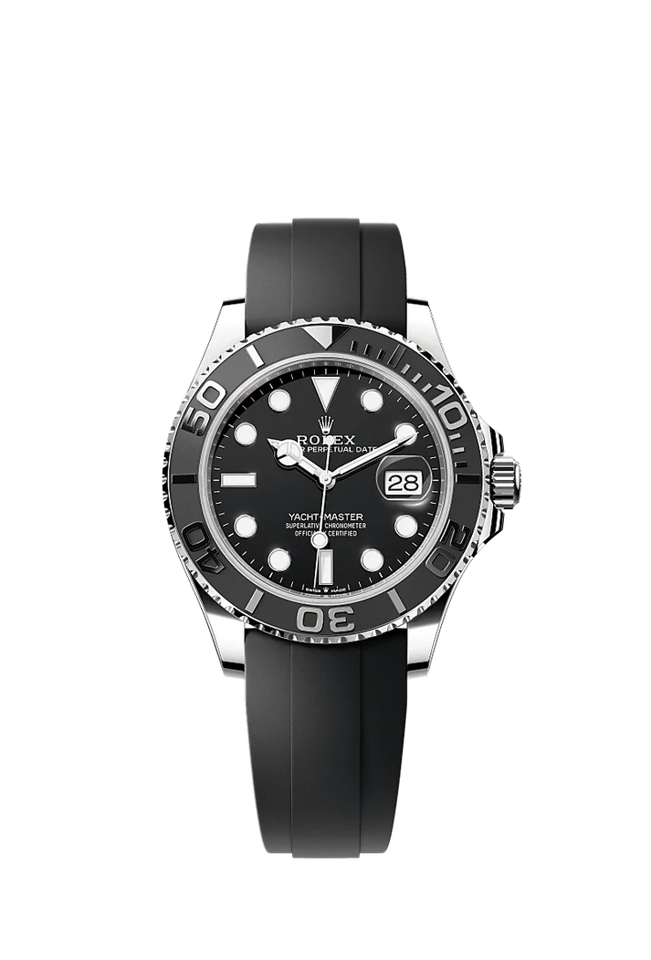 Role_x Yacht-Master “Black Dial Platinum Bezel Edition”