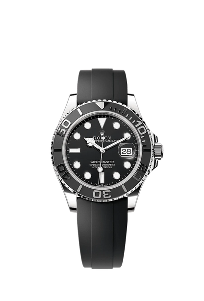 Role_x Yacht-Master “Black Dial Platinum Bezel Edition”