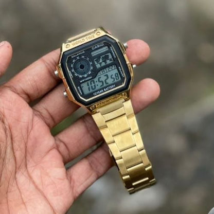 CASIO ILLUMINATOR GOLD metal