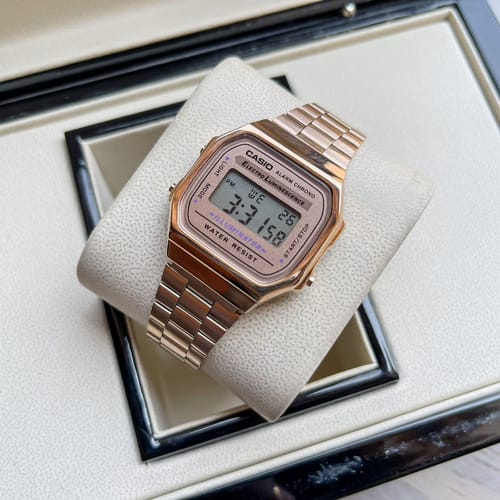 Casio vintage Rose gold