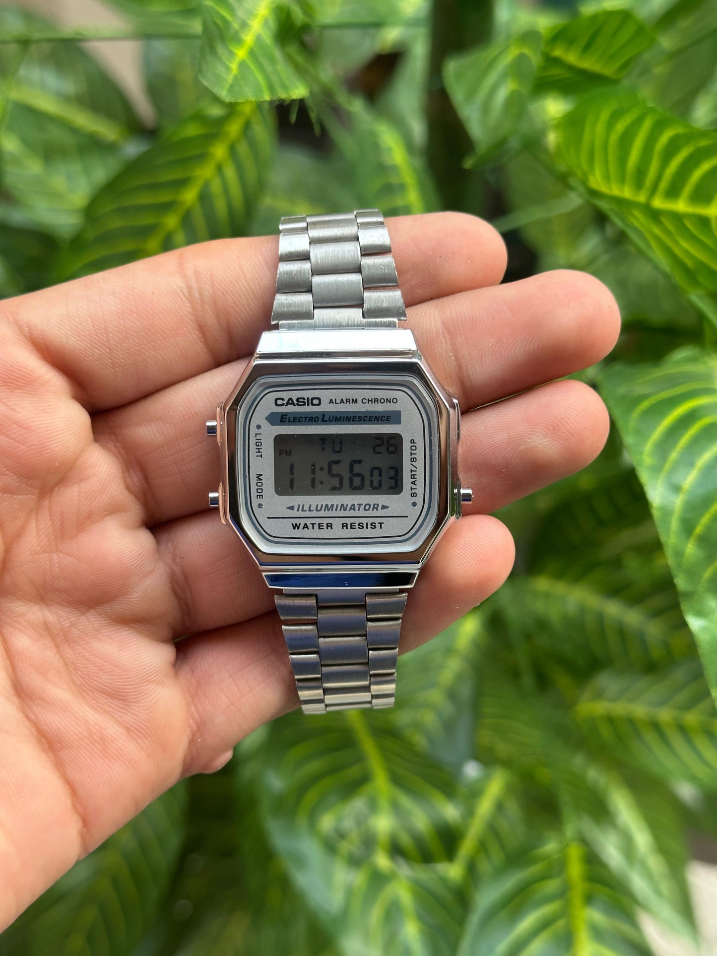 Casio vintage silver
