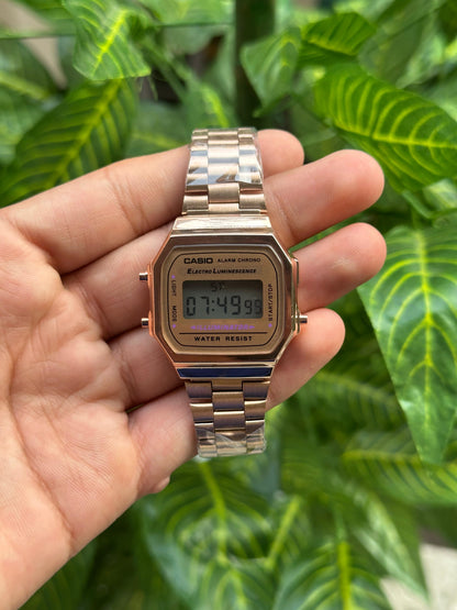 Casio vintage Rose gold