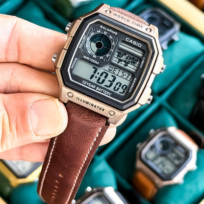 CASI_O 1200 LEATHER BELT ( golden brown )