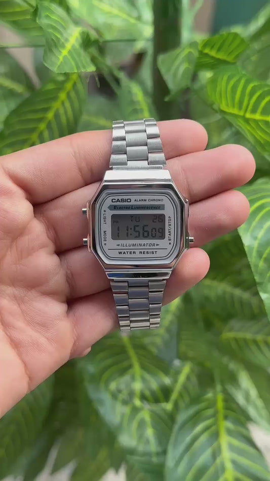 Casio vintage silver