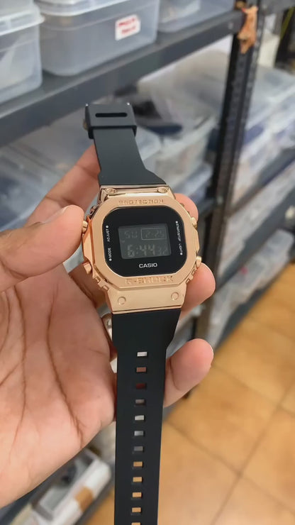 G SHOCK GM 5600 BLACK COPPER